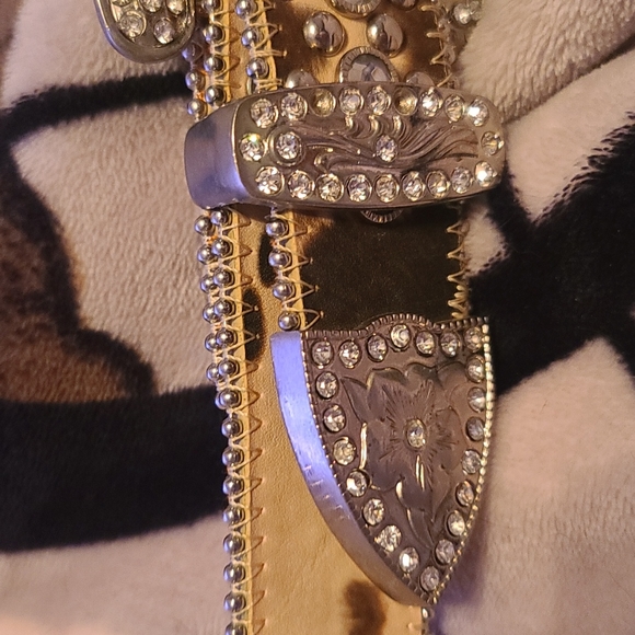 Rhinestone western belt - Picture 12 of 12